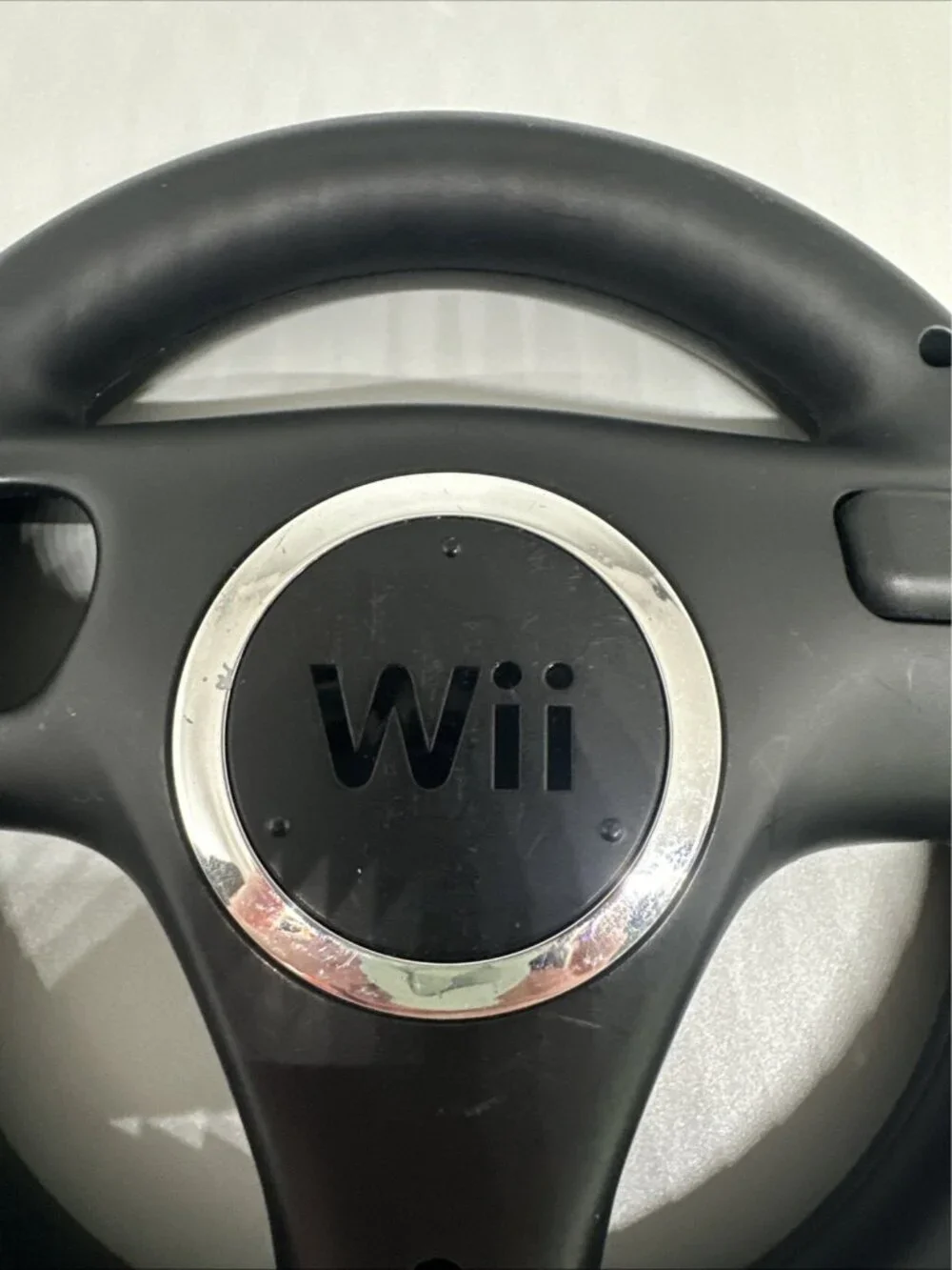 OEM Official Nintendo Wii Wheel for Wii Remote Controller (Black) Steering Mario